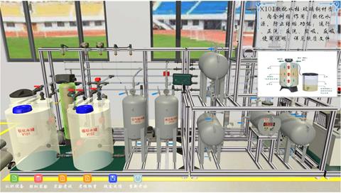 多功能環(huán)保型精細(xì)化工生產(chǎn)線(xiàn)三維仿真軟件